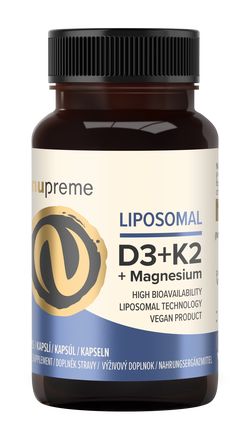 Liposomal Vit. D3+K2 30 kapslí NUPREME