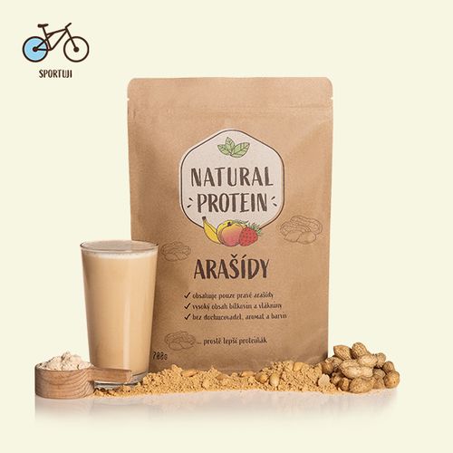 Sportuji - Arašídy ( 350 / 700 g)  VELIKOST 350 G