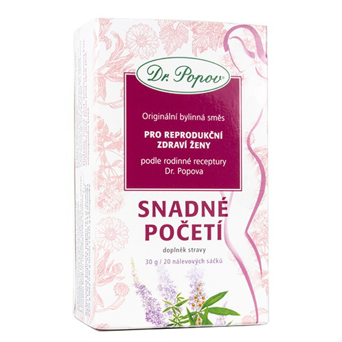 Snadné početí, porcovaná směs, 30 g Dr. Popov