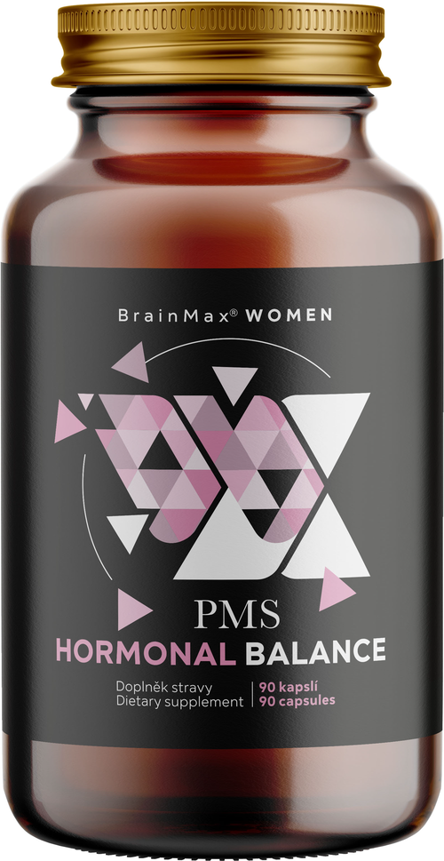 BrainMax Women PMS Hormonal Balance, 90 rostlinných kapslí
