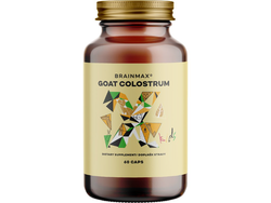 BrainMax KIDS Goat Colostrum, 60 rostlinných kapslí