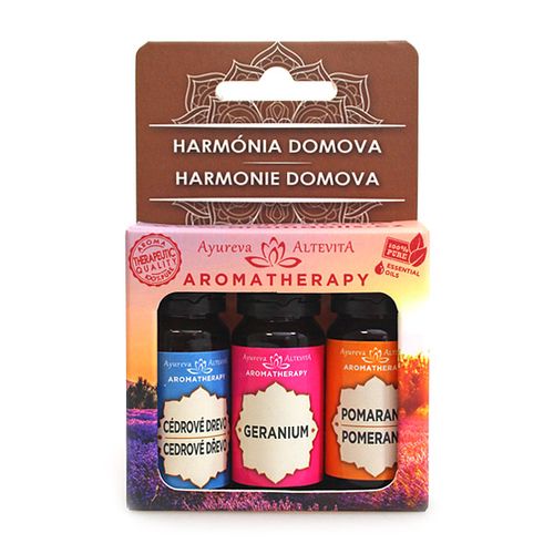 Altevita Set olejů harmonie Domova + usb difuzér 2GO zdarma