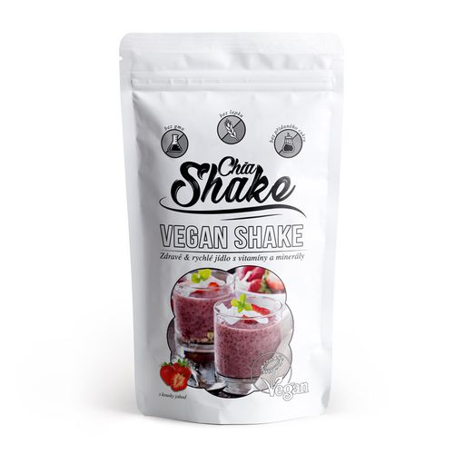 Chia Shake Vegan Jahoda 450g