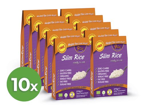 Slim Pasta Výhodný balíček Slim Pasta Rýže (10 ks) 2 500 g