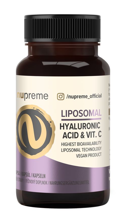 Liposomal kyselina hyaluronová + Vit. C 30 kapslí NUPREME