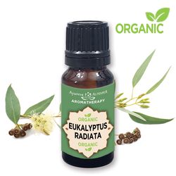 Altevita 100% esenciální olej ORGANIC EUKALYPTUS RADIATA - Olej zdraví 10ml