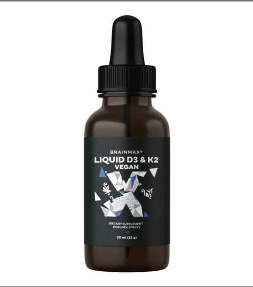 BrainMax Vegan Liquid D3 & K2, 30 ml