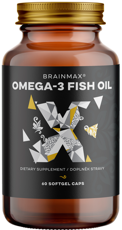 BrainMax Omega-3 Fish Oil, 2000 mg DHA a EPA
