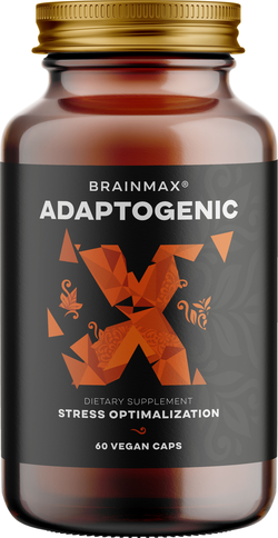 BrainMax Adaptogenic, 60 rostlinných kapslí
