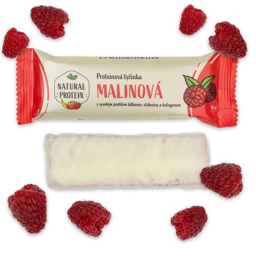 Proteinová tyčinka s kolagenem - Malinová