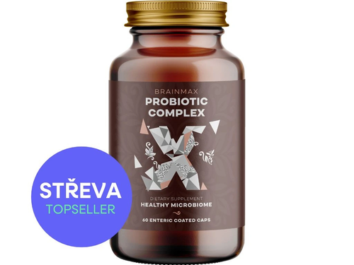 BrainMax Probiotic Complex (Probiotika), 60 enterosolventních kapslí