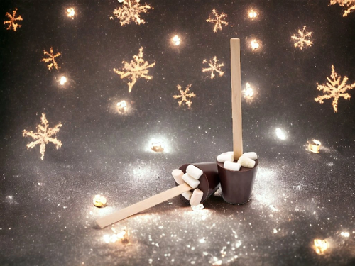 MoonChocolate - Horká čokoláda s míchátkem, tmavá