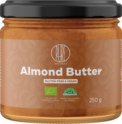 BrainMax Pure Almond Butter, 100% Mandlový krém, BIO, 250 g