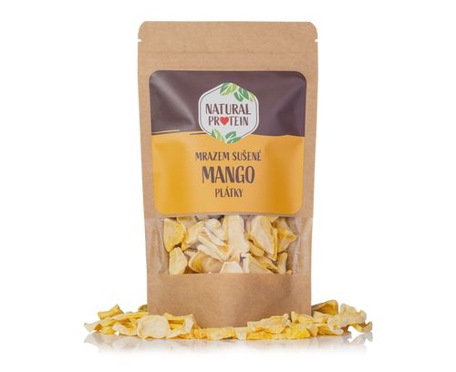 Mrazem sušené mango - plátky (45 g) Počet balení: 1 kus
