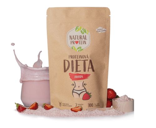Proteinová dieta - Jahoda Počet balení: 1 kus