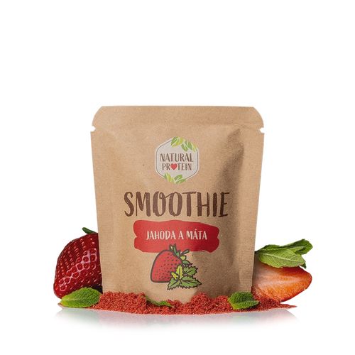 Smoothie - Jahoda a máta