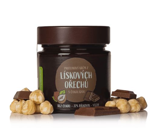 Lískooříškový krém s čokoládou (250 g) Počet balení: 1 kus