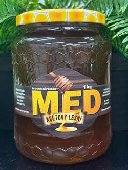 ČESKÝ MED - Květový lesní, 1kg