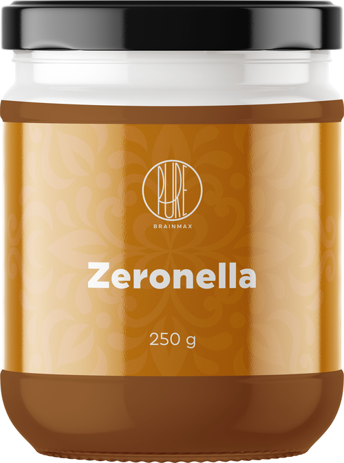 BrainMax Pure Zeronella, Lískooříškový krém s hořkou čokoládou, 250 g