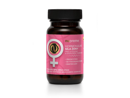 Hormonální síla ženy 60 kapslí NUPREME