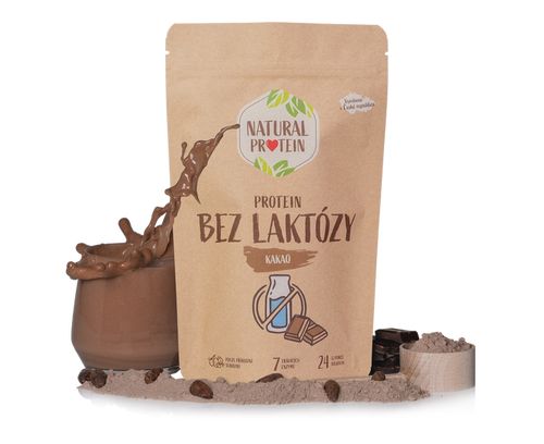 Bezlaktózový protein - Kakao (350 g) Počet balení: 1 kus