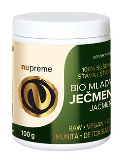 Mladý ječmen premium 100 g BIO NUPREME