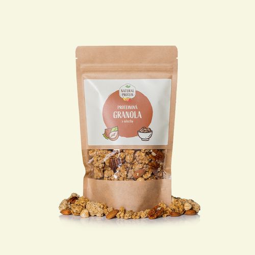 Proteinová granola - ořechová