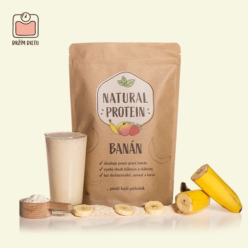 Držím dietu - Banán ( 350 / 700 g) VELIKOST 350 G