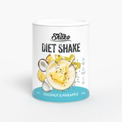 Chia Shake dietní koktejl kokos a ananas, 10 jídel, 300g