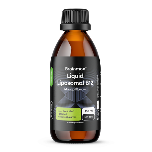 BrainMax Liquid Liposomal Vitamin B12, Mango