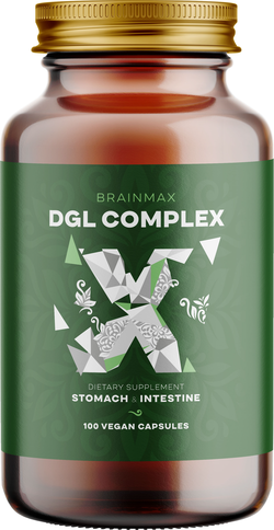 BrainMax DGL Complex (Deglycyrrhizinovaná lékořice), 100 kapslí