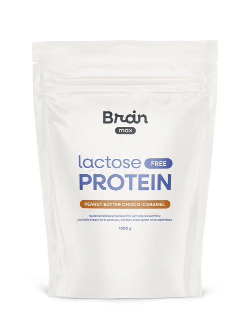 BrainMax Lactose Free Protein, Peanut Butter Choco-Caramel, 1000 g