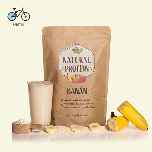 Sportuji - Banán ( 350 / 700 g) VELIKOST 350 G