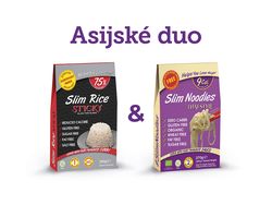 Slim Pasta Výhodný balíček  Rýže + Nudle (2 ks) 470 g