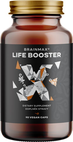 BrainMax Life Booster, 90 rostlinných kapslí