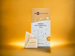 MoonChocolate - MAIA - bílá čokoláda s 44% obsahem kakaového másla
