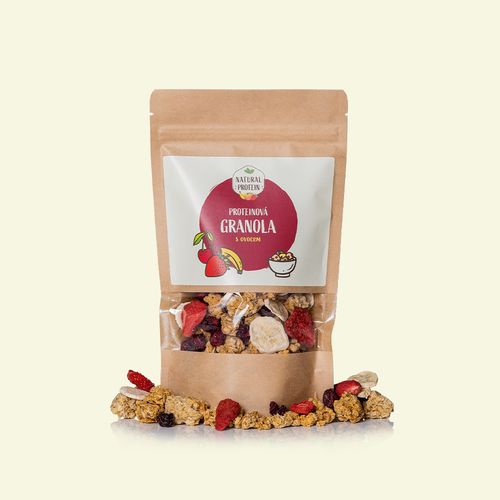 Proteinová granola - ovocná