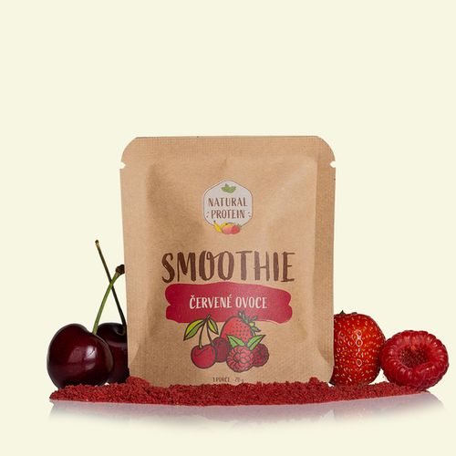 Smoothie - Červené ovoce # 10 kusů