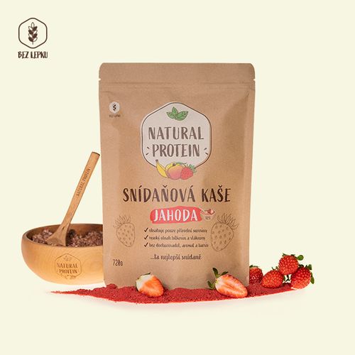 Snídaňová kaše - Jahoda VELIKOST 60 G