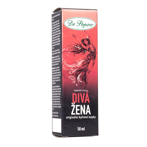 Divá žena, originální bylinné kapky