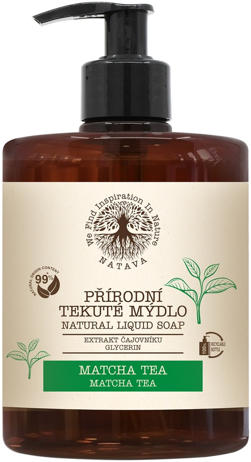 NATAVA - Přírodní tekuté mýdlo na ruce - Protěž alpská, 500 ml