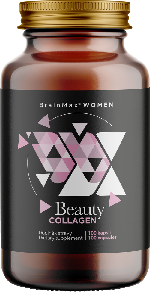BrainMax Women Beauty Fish Collagen, mořský rybí kolagen Naticol, 2400 mg