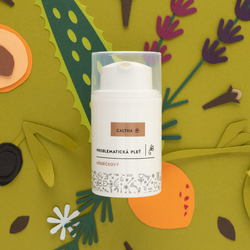 CALTHA - Hydratační pleťový krém - HŘEBÍČKOVÝ, podrážděná pleť/ekzémy, akné, 50 ml