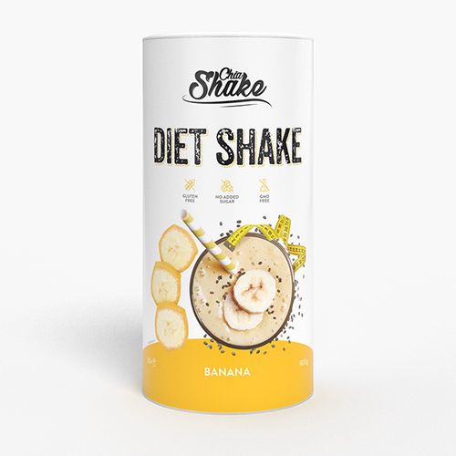 Chia Shake velký dietní koktejl banán, 30 jídel, 900g