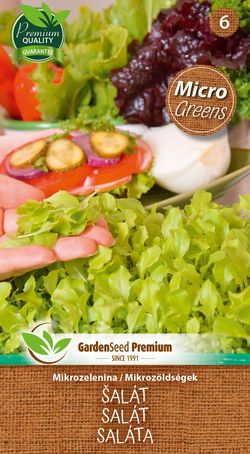 Garden Seed Mikrozelenina – Salát 1ks
